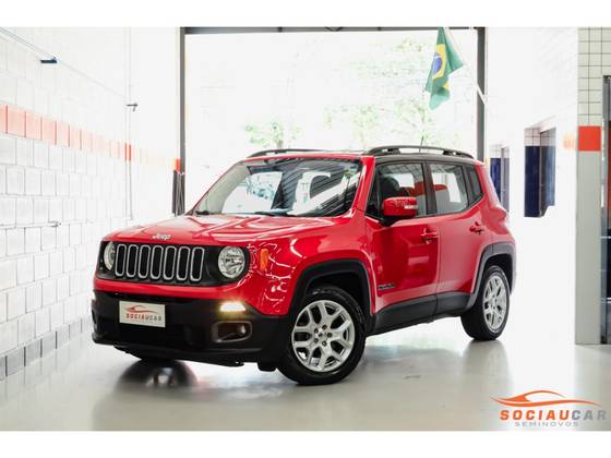JEEP RENEGADE 1.8 16V FLEX LONGITUDE 4P AUTOMÁTICO
